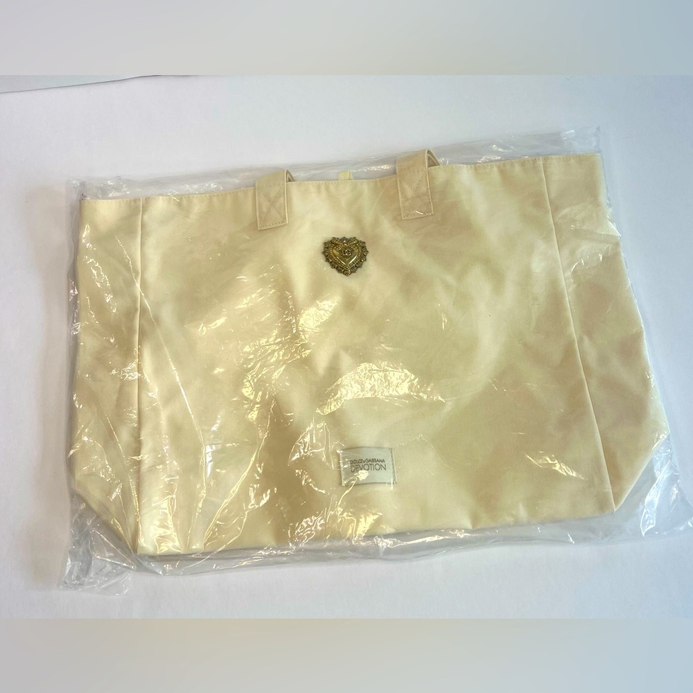Dolce Gabbana brand new tote - cream color